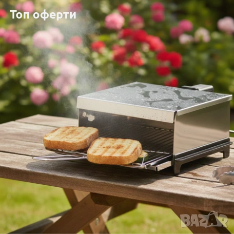 Бездимна електрическа скара Voltz OV51015P, снимка 2 - Скари - 53065365