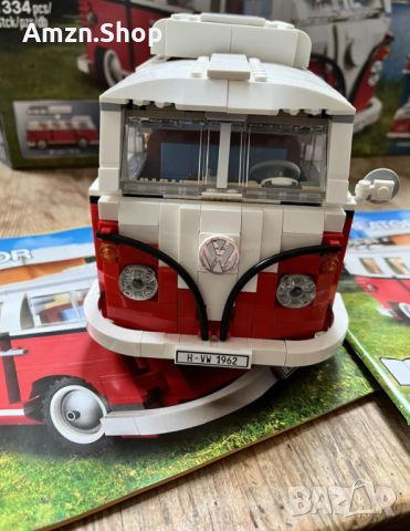 LEGO 10220 Creator Expert Volkswagen T1 Camper Van, снимка 12 - Колекции - 45637221