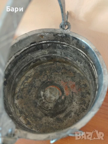 Старо малко котле, бакърче, меден съд,менец,менче 2, снимка 8 - Антикварни и старинни предмети - 51232773