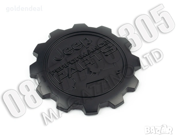 Емблема Джип Вранглер Jeep Wrangler Performance Parts Метален Стикер за Калник Лого, снимка 5 - Аксесоари и консумативи - 53761592