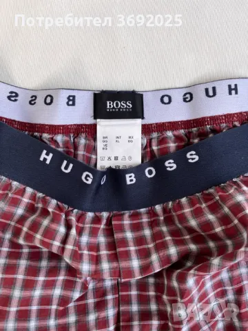 Памучни боксерки HUGO BOSS, размер XL, снимка 3 - Бельо - 46971501