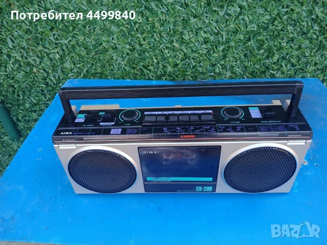 ПРОДАВАМ КАСЕТОФОН ( AIWA CS-200), снимка 2 - Радиокасетофони, транзистори - 53035760