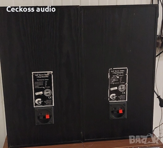 Тонколони CAT BERLIN 2000/L, снимка 3 - Тонколони - 53293105