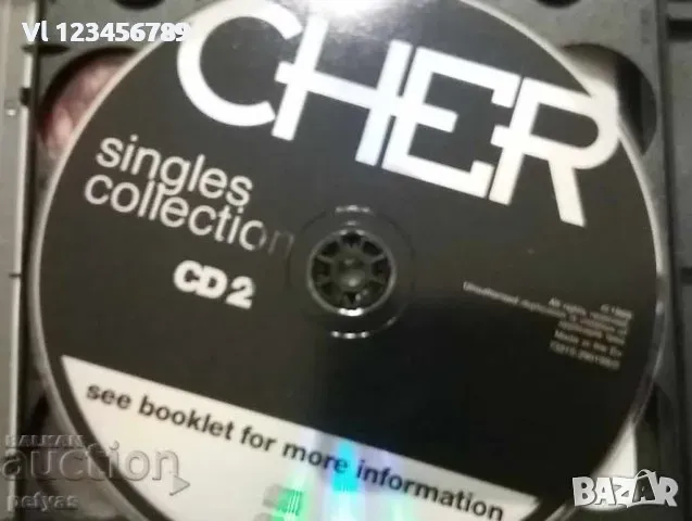 СД - CHER 'SINGLES COLLECTION ' 2CD - МУЗИКА, снимка 3 - CD дискове - 48400183