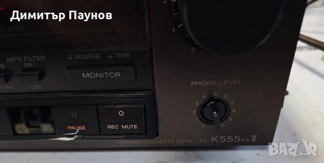 Касетен дек SONY TC-K555ES II, снимка 8 - Декове - 53748327