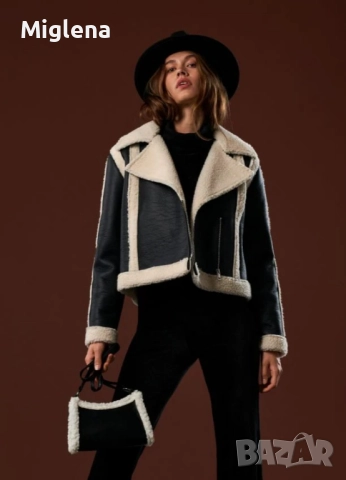 Дамско бейкър яке + ПОДАРЪК, снимка 6 - Якета - 51634899