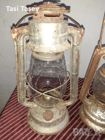 Стари газови фенери и лампи, снимка 5 - Други стоки за дома - 52865544