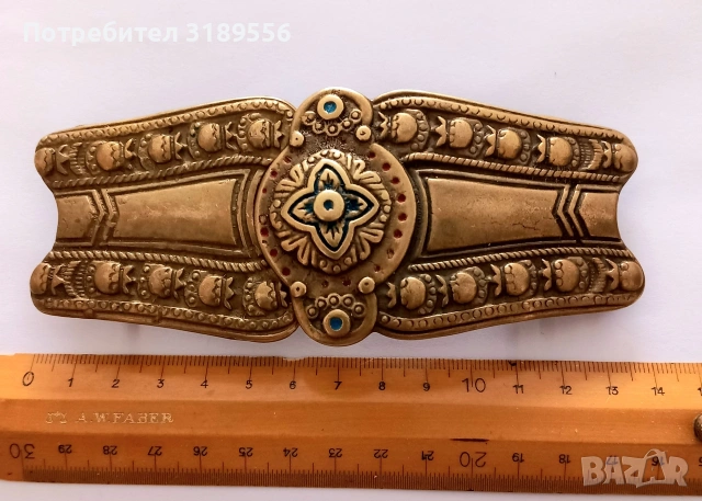 пафти бронзови, снимка 5 - Антикварни и старинни предмети - 53904432