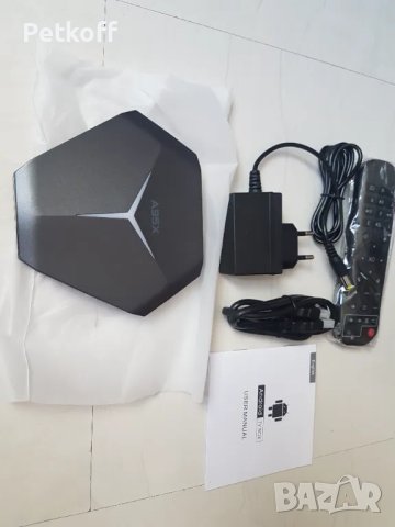 Чисто нов, неупотребяван TV box A95X F4, Android 11, Slimbox, root, EON TV, AV1, 4/32, S905X4, 2T2R, снимка 3 - Плейъри, домашно кино, прожектори - 47149586