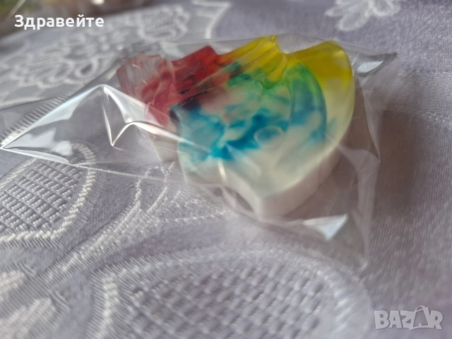 Бюджетни коледни глицеринови хипоалергенни сапунччета с аромат на Коледа, снимка 3 - Коледни подаръци - 52668308