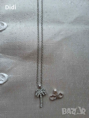 Синджирче Палма и безкрайност , снимка 2 - Колиета, медальони, синджири - 53825513