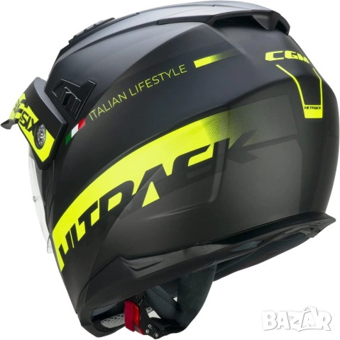 Ендуро Мото Каска - CGM 666S TWIN HITRACK, Черна, Размер M, с 2 Визьора, ECE-R 22.06!, снимка 3 - Други - 52124264