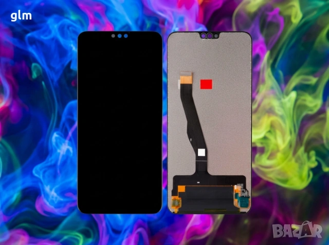 Оригинален LCD Дисплей за Huawei Honor 8x / Honor 9x Lite + Тъчскрийн черен