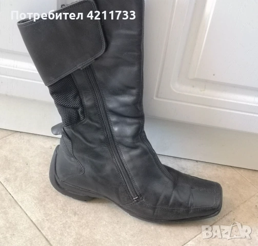 луксозни ботуши истинска кожа! номер 38 НОВО, снимка 3 - Дамски ботуши - 53822832