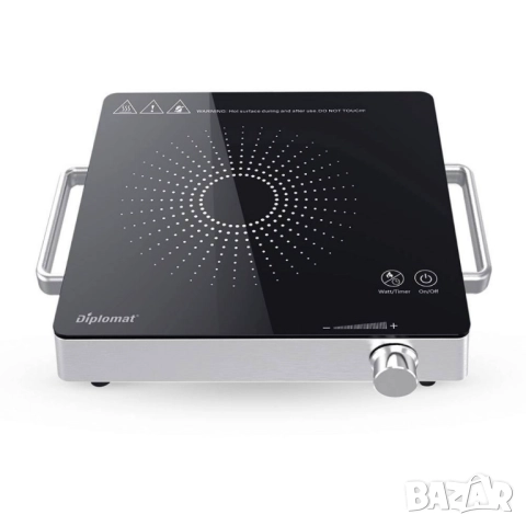 Керамичен котлон Diplomat CS-H2027T, 2000W, снимка 3 - Друга електроника - 52004246
