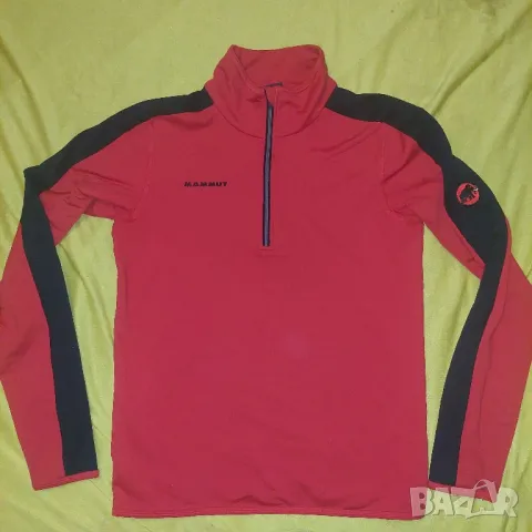 Mammut Snow Zip Thermal размер S полар / термо блуза, снимка 4 - Спортни дрехи, екипи - 47597982