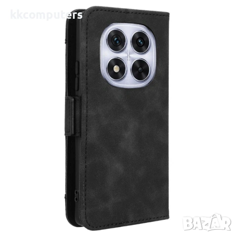 Кожен Калъф Портфейл за Xiaomi Redmi Note 14 Pro+ 5G / Note 14 Pro 5G / Poco X7 5G - Множество Слото, снимка 10 - Резервни части за телефони - 53538073