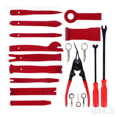 Инструменти за интериор 19 части - 2472, снимка 2 - Аксесоари и консумативи - 53701933