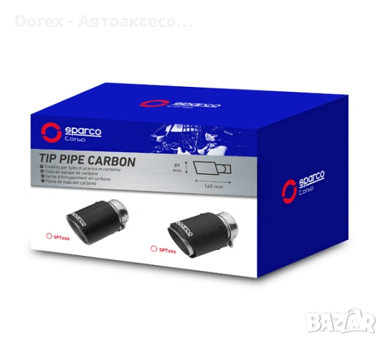 Накрайник за Ауспух SPARCO, снимка 2 - Аксесоари и консумативи - 53709915