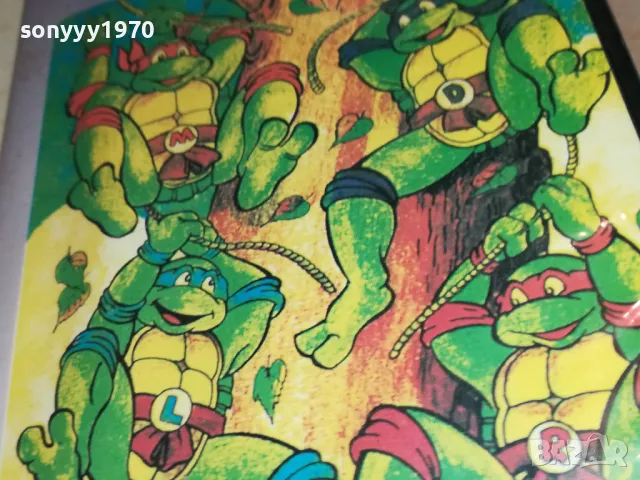 заявена-TURTLES-VHS VIDEO TAPE 2105251713, снимка 5 - Анимации - 50378636
