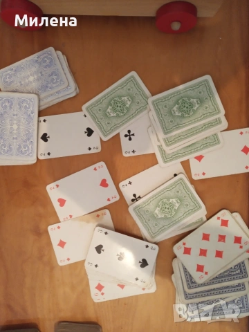 Стари карти за игра, снимка 2 - Карти за игра - 53417445
