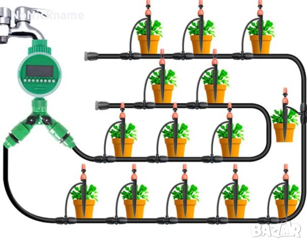 Интелигентен сферичен кран с таймер Автоматичен електронен таймер за поливане на градина, снимка 6 - Напояване - 46695087