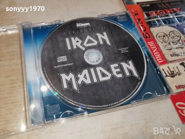 IRON MAIDEN CD-ВНОС GERMANY 1303261329H2E6R, снимка 8 - CD дискове - 53825295