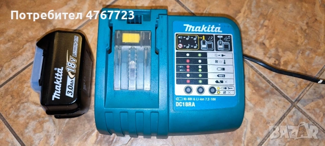 Makita зарядно устройство и батерия
