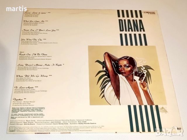 Diana Ross LP , снимка 2 - Грамофонни плочи - 45878253