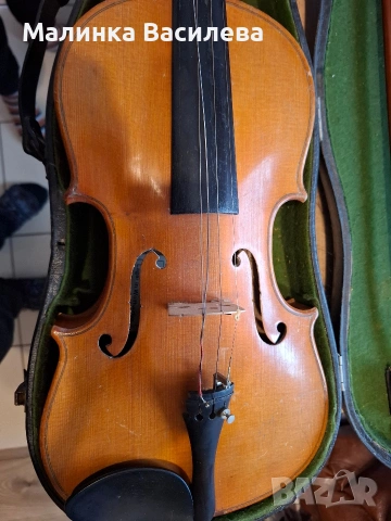 цигулка в калъф , снимка 3 - Струнни инструменти - 53384512