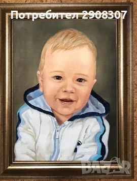 детски портрет по поръчка подарък