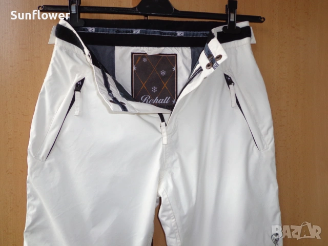 Дамски бял ски/сноуборд панталони Rehall размер M  , снимка 6 - Спортни екипи - 53657058