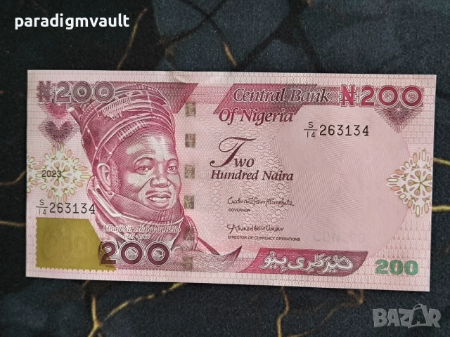 Банкнота - Нигерия - 200 найра UNC | 2023г.