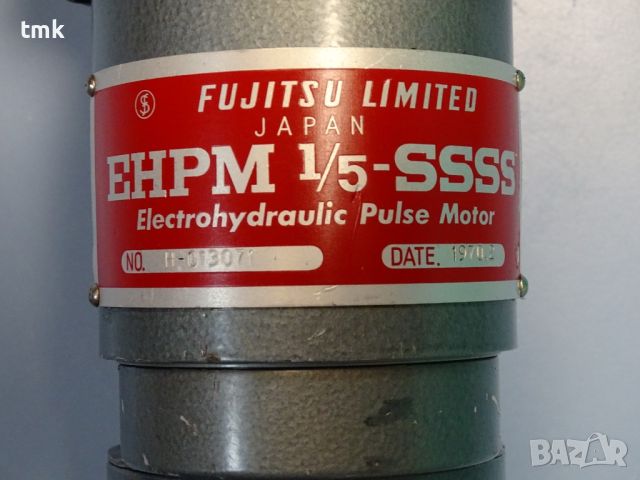 Електро-хидравличен ендкодер FUJITSU Limited EHPM 1/5 SSSS electro hydraulic pulse motor, снимка 2 - Резервни части за машини - 46673621