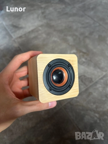 Bluetooth колонка от бамбук