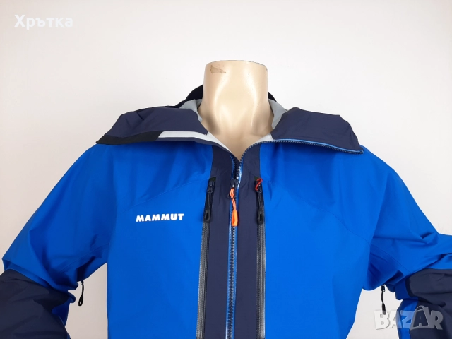 Mammut Taiss HS Hooded - Оригинално мъжко хардшел яке размер L, снимка 7 - Якета - 52005384