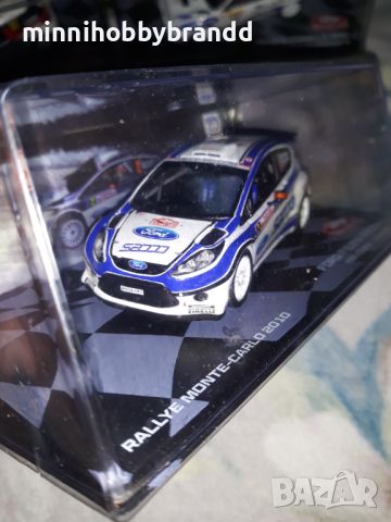 Toyota Corolla WRC Ford Fiesta S2000 Citroen DS 3 R3 Rally Monte Carlo 1.43 Eaglemoss , снимка 14 - Колекции - 46681916