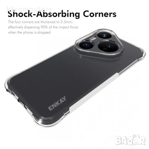 ENKAY HAT PRINCE TPU Калъф за Huawei Pura 80 Ultra + Скрийн протектор|Удароустойчив, Противоплъзгащ, снимка 2 - Калъфи, кейсове - 51960941
