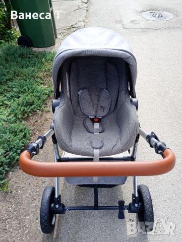 Бебешка количка 3 в 1 Moni Polly, снимка 4 - Детски колички - 45477799