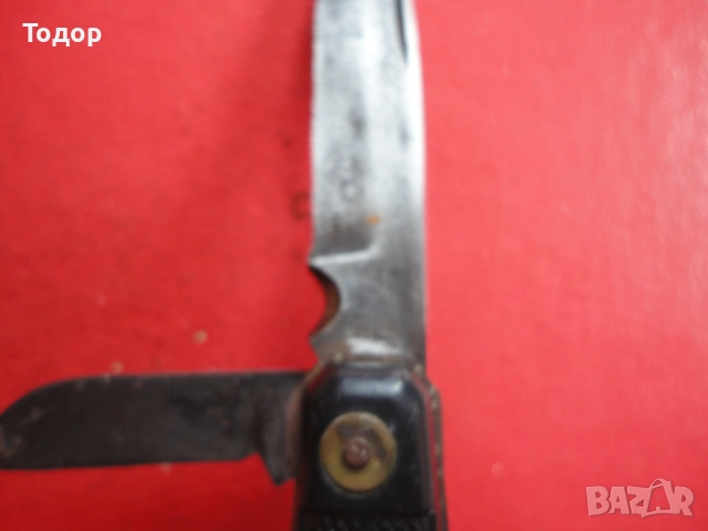 Старинен нож ERN Solingen корона и меч, снимка 3 - Ножове - 53028022