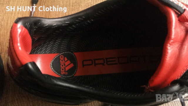 ADIDAS PREDATOR размер EUR 40 2/3 / UK 7 бутонки естествена кожа 32-11-S, снимка 15 - Футбол - 53047180