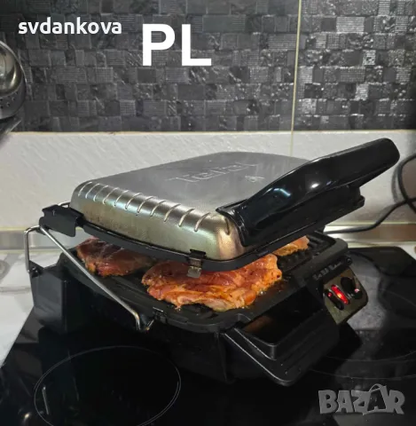 ЕЛЕКТРИЧЕСКА СКАРА TEFAL ХХL ULTRACOMPACT GC3060, 2000W, ТЕРМОСТАТ, 100-240°C, снимка 2 - Скари - 49263221