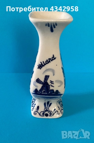 Delft.Vintage. Holland.Ваза.