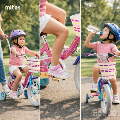 Детски велосипед Polar Junior 14" – Police / Icecream / Dino, снимка 10 - Велосипеди - 53974788