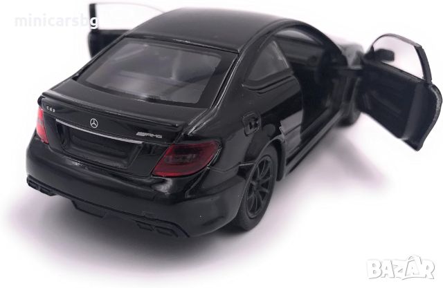 1:34 Метални колички: Mercedes-Benz C63 AMG Coupe Black Series, снимка 2 - Колекции - 45526700