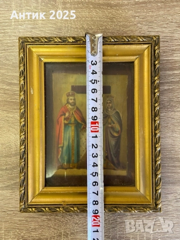 Старинна икона , снимка 5 - Икони - 52823030