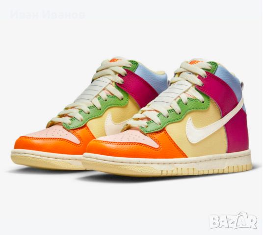 NIKE DUNK HIGH NN GS IGD оригинални маратонки номер 36, снимка 3 - Детски маратонки - 45344982