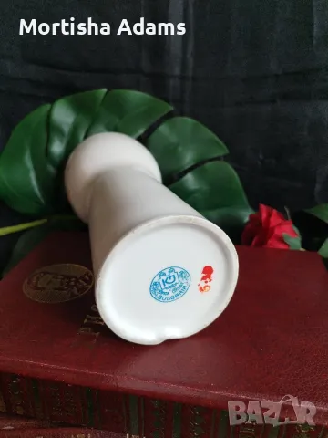 Костен порцелан, ваза, снимка 2 - Вази - 49617023