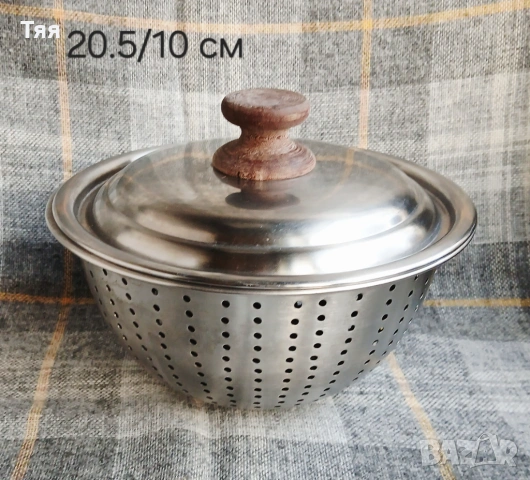 Малка тенджерка гевгир с капак 