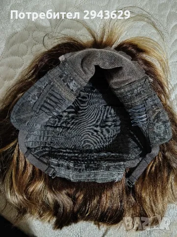 Перука от естествен косъм , снимка 2 - Аксесоари за коса - 49653721